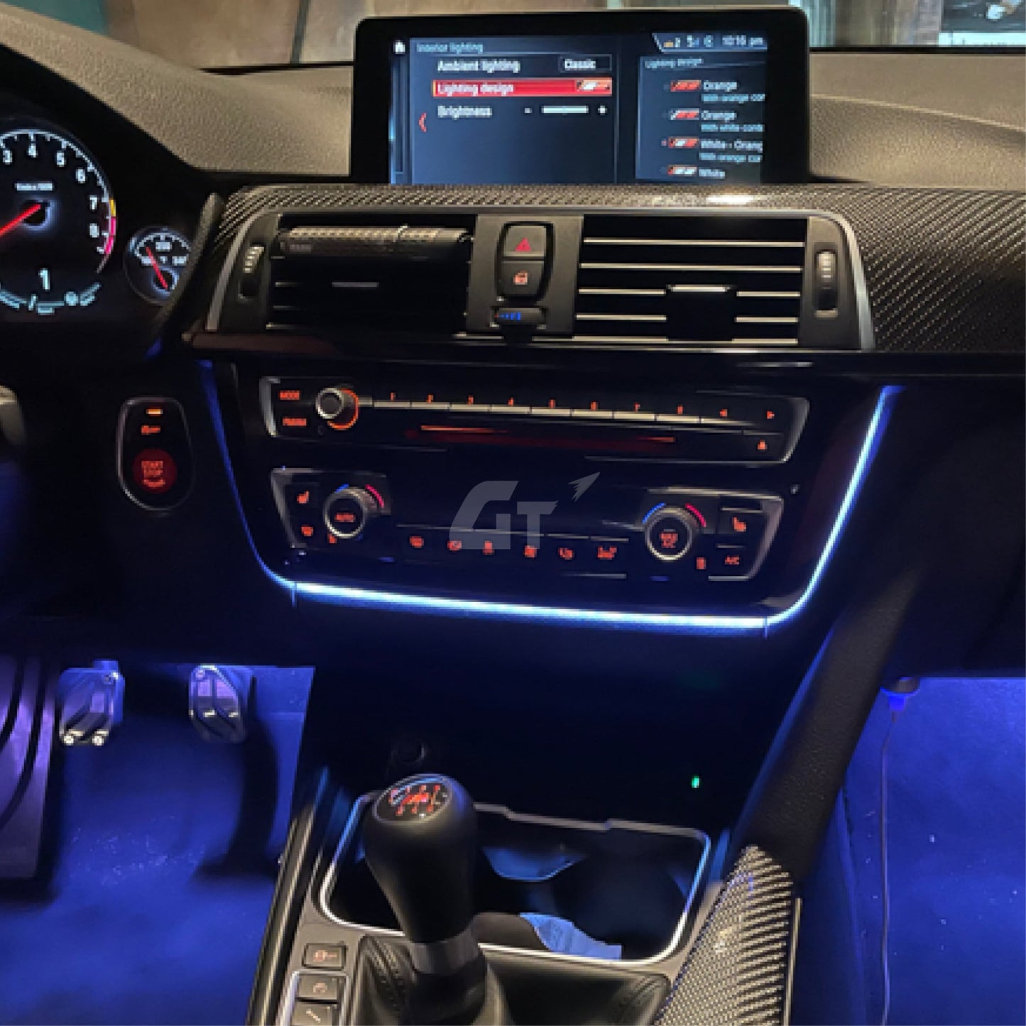 BMW F-Series Carbon Fibre Centre Console