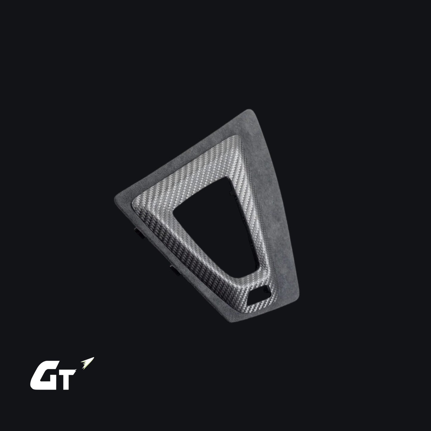 BMW F8X M Carbon Fibre and Alcantara Gear Shift Trim Replacement