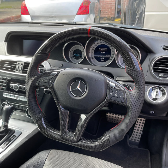 Mercedes-Benz W204 Custom Steering Wheel
