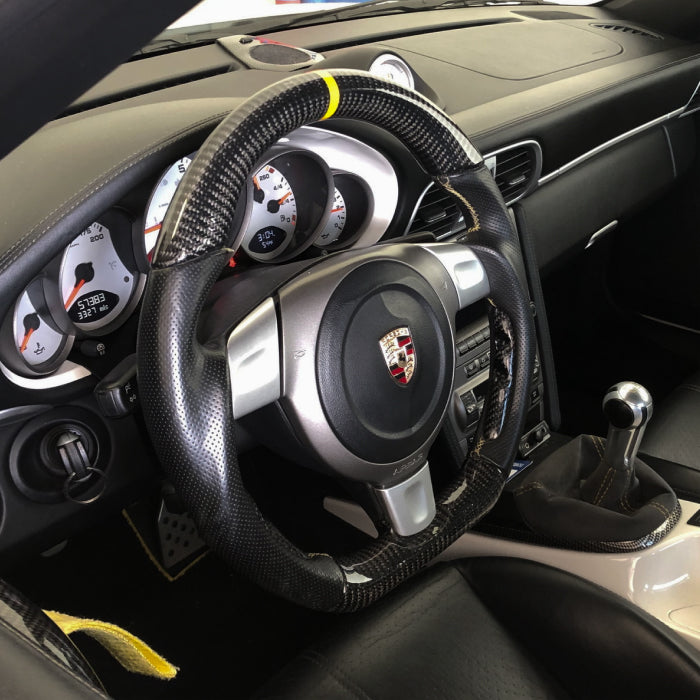 Porsche 997.1 Gen 2 Custom Steering Wheel