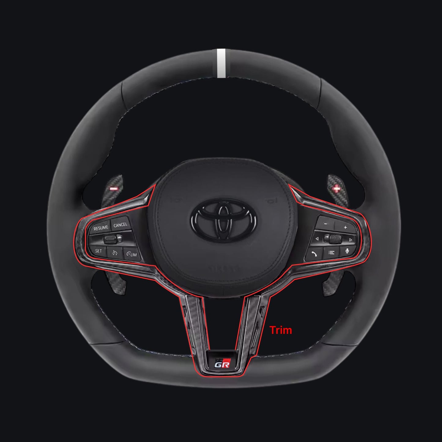 Toyota Supra to BMW G Series LCI Retrofit Custom Steering Wheel