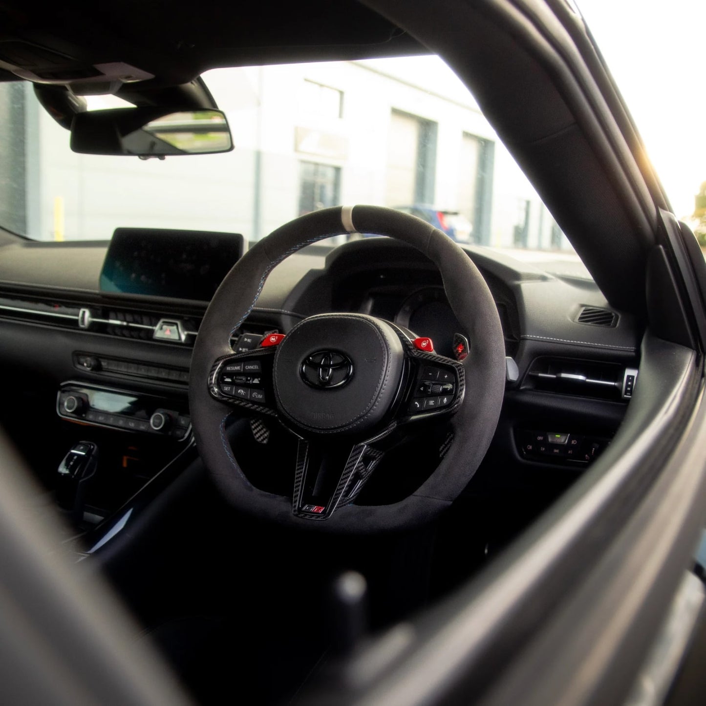 Toyota Supra to BMW G Series LCI Retrofit Custom Steering Wheel