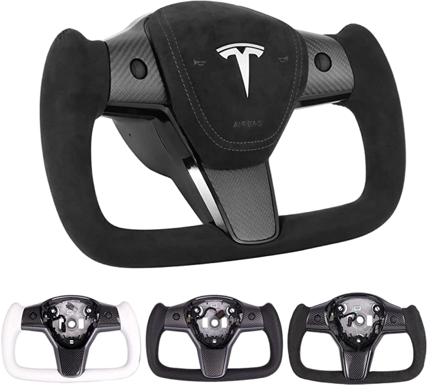 Tesla Model 3/Y Yoke Style Custom Steering Wheel