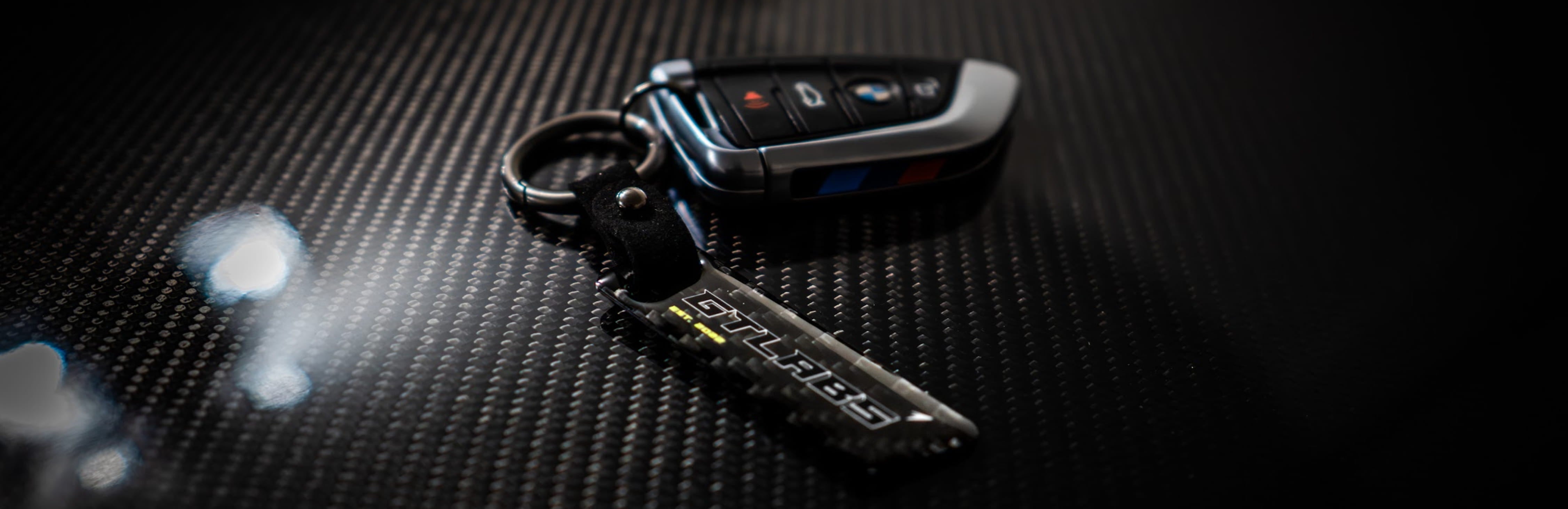 Carbon Fibre Keychains