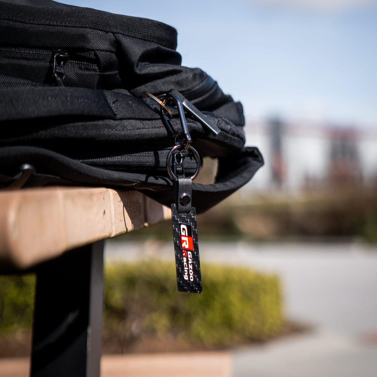 Toyota GR Carbon Fibre Keychain