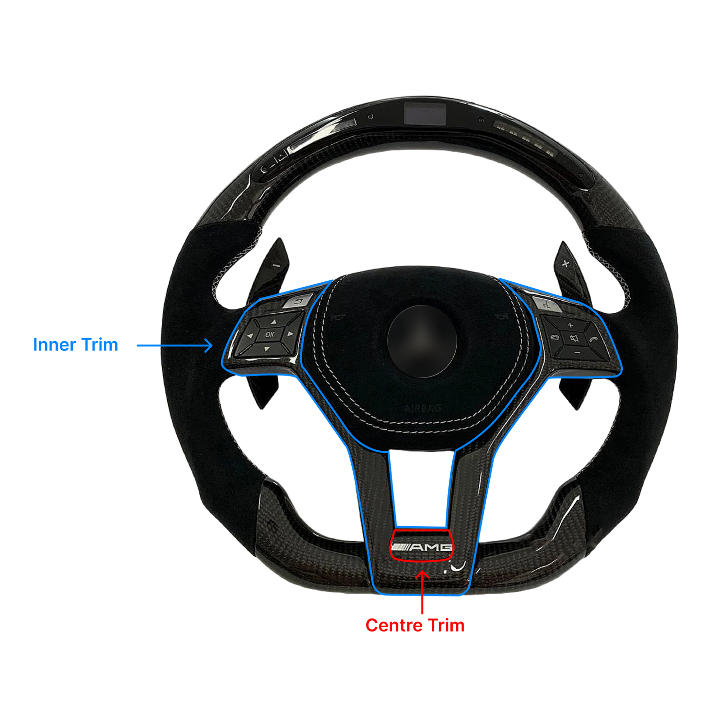 W204/W212/W218 MB Custom Steering Wheel