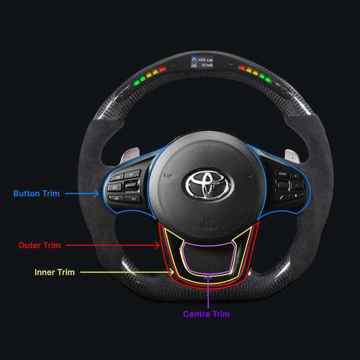 Toyota Supra A90/91 MK5 Steering Wheel – GTLabs