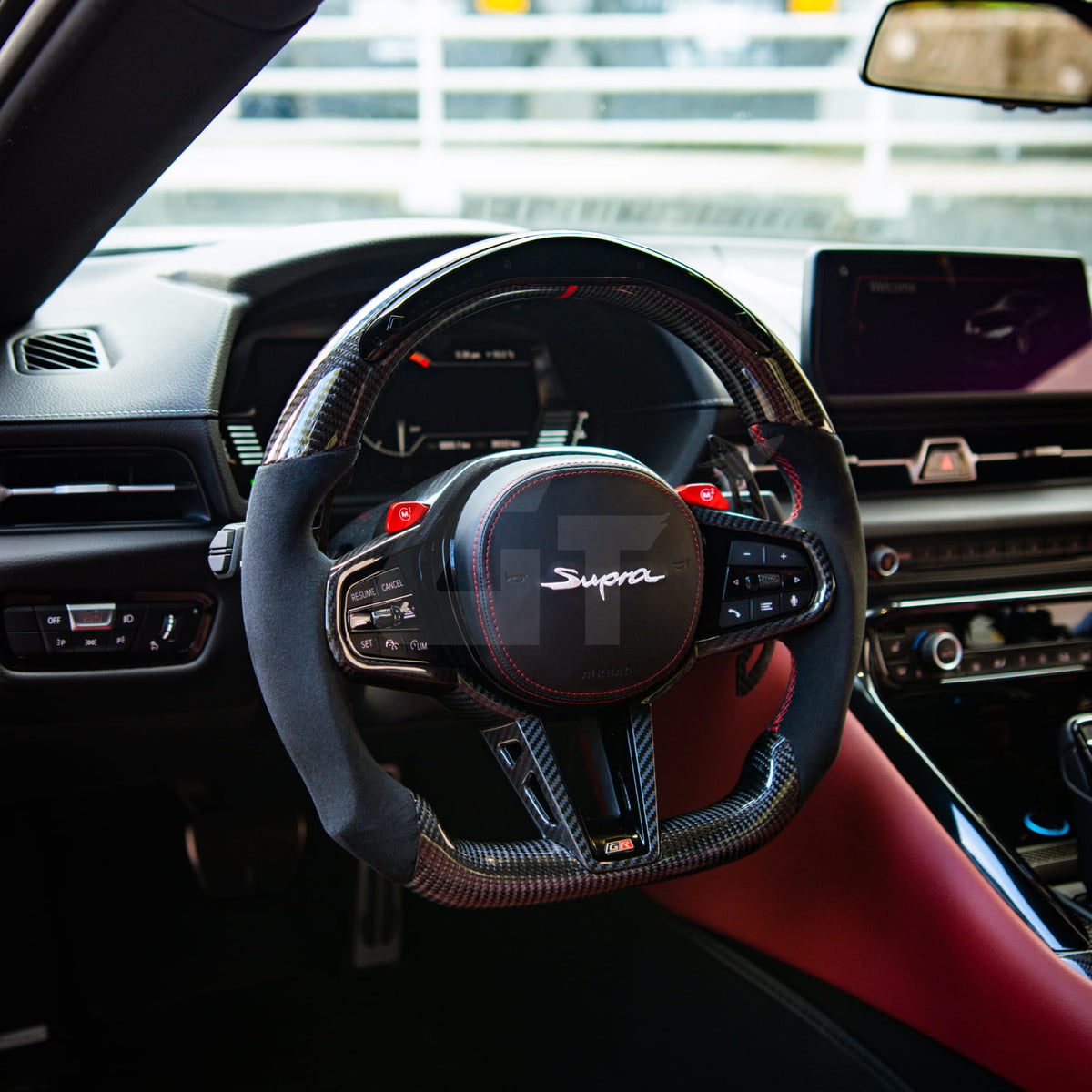 Toyota Supra to BMW G Series LCI Retrofit Custom Steering Wheel